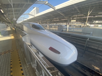 品川駅から新大阪駅の乗車記録(乗りつぶし)写真