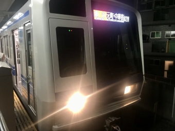 学芸大学駅から菊名駅の乗車記録(乗りつぶし)写真