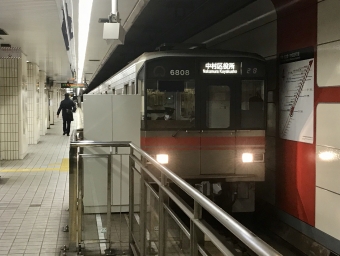 新瑞橋駅から名古屋駅の乗車記録(乗りつぶし)写真