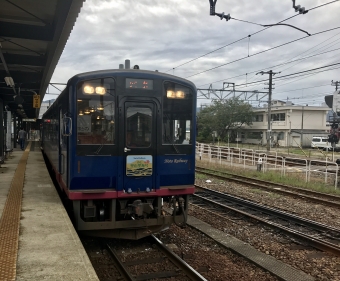 七尾駅から穴水駅の乗車記録(乗りつぶし)写真