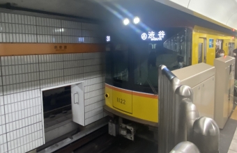 神田駅から表参道駅の乗車記録(乗りつぶし)写真