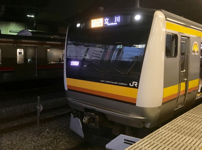 鉄道乗車記録の写真:乗車した列車(外観)(6)        「府中本町駅下車後に乗車車両を撮影。」