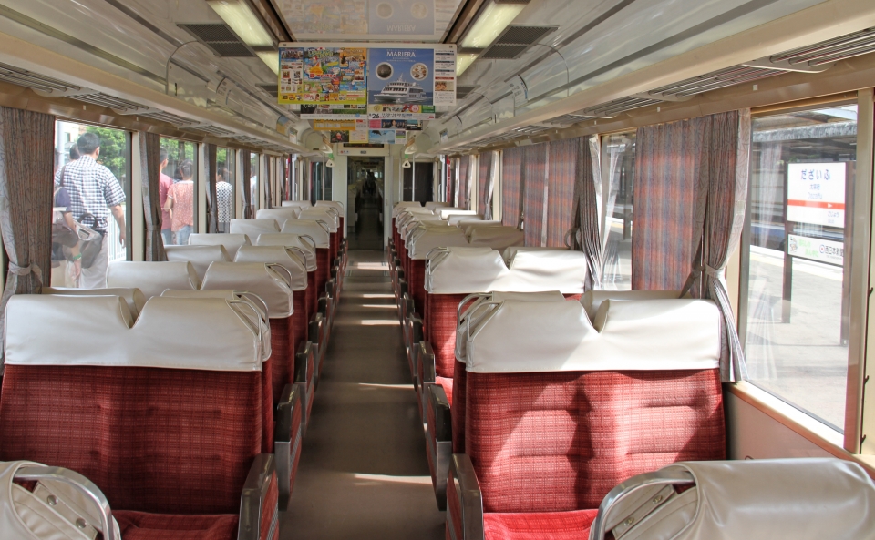 鉄レコ写真 2 車内設備 様子 乗車記録 乗りつぶし 西鉄二日市駅から太宰府駅 12年08月23日 By りんたろうさん レイルラボ Raillab