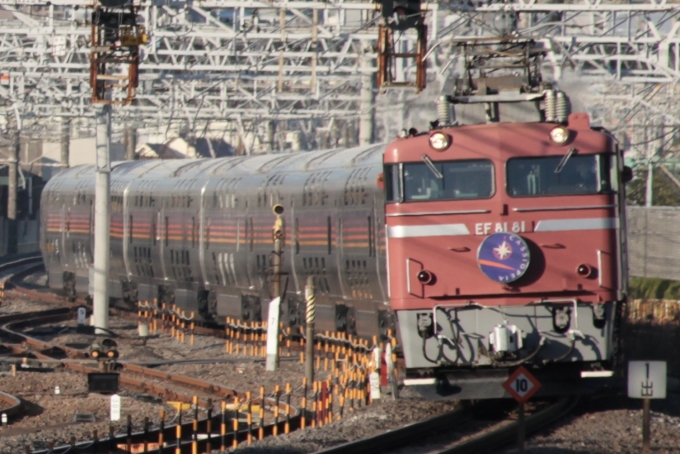 鉄道乗車記録の写真:列車・車両の様子(未乗車)(1)     「途中下車してカシオペアを撮影」