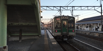 仙台駅から原ノ町駅の乗車記録(乗りつぶし)写真