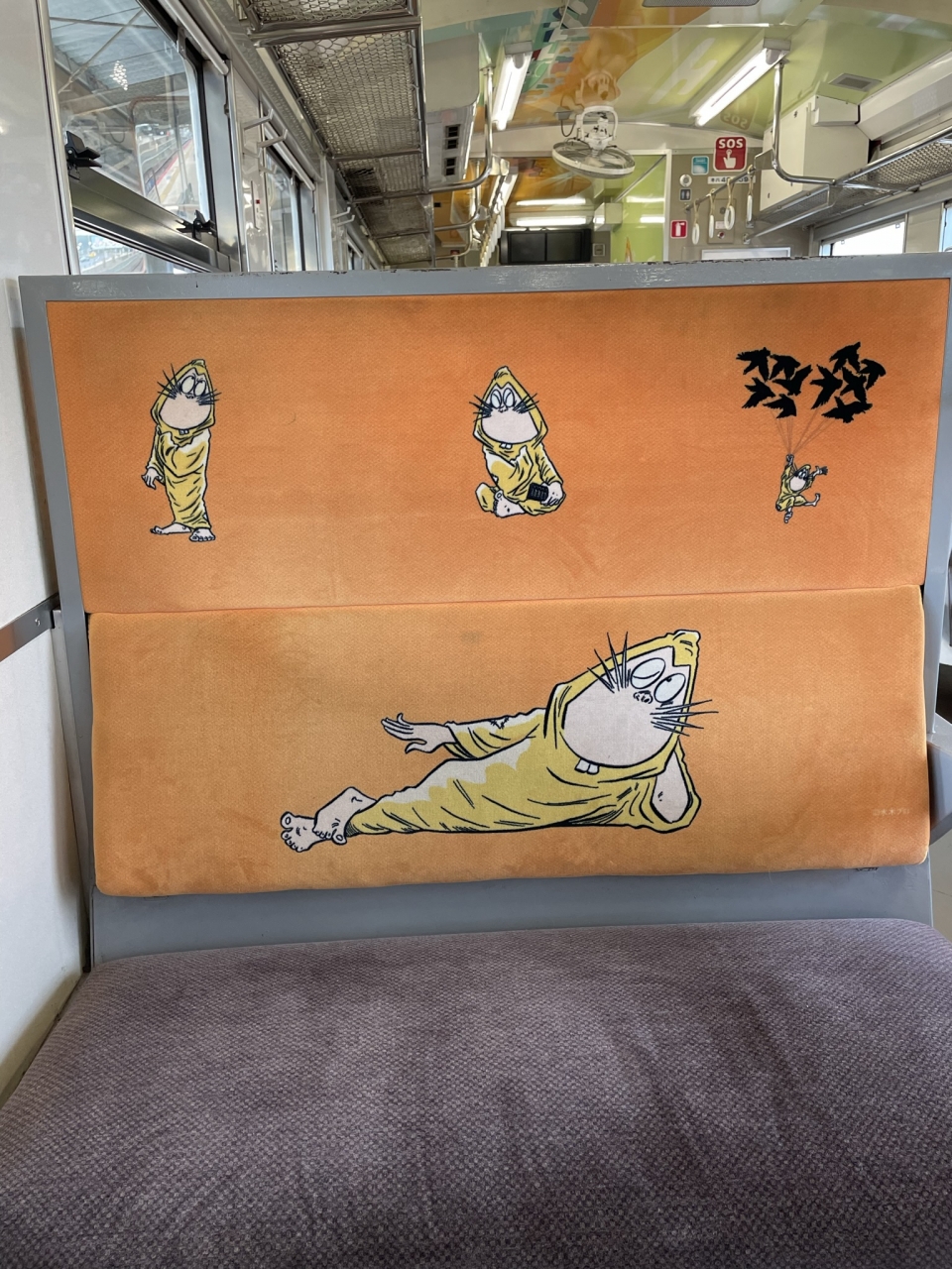 鉄道乗車記録「境港駅から米子駅」車内設備、様子の写真(9) by akihito22 撮影日時:2022年08月12日