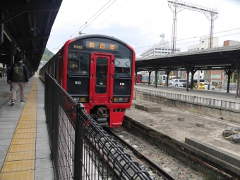 門司港駅から門司駅:鉄道乗車記録の写真