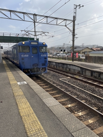 肥前浜駅から長崎駅の乗車記録(乗りつぶし)写真