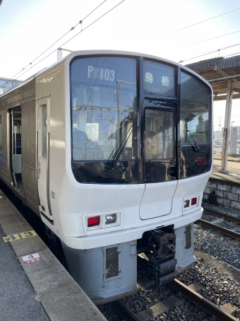 江北駅から佐賀駅の乗車記録(乗りつぶし)写真