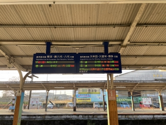 玉名駅から大牟田駅:鉄道乗車記録の写真