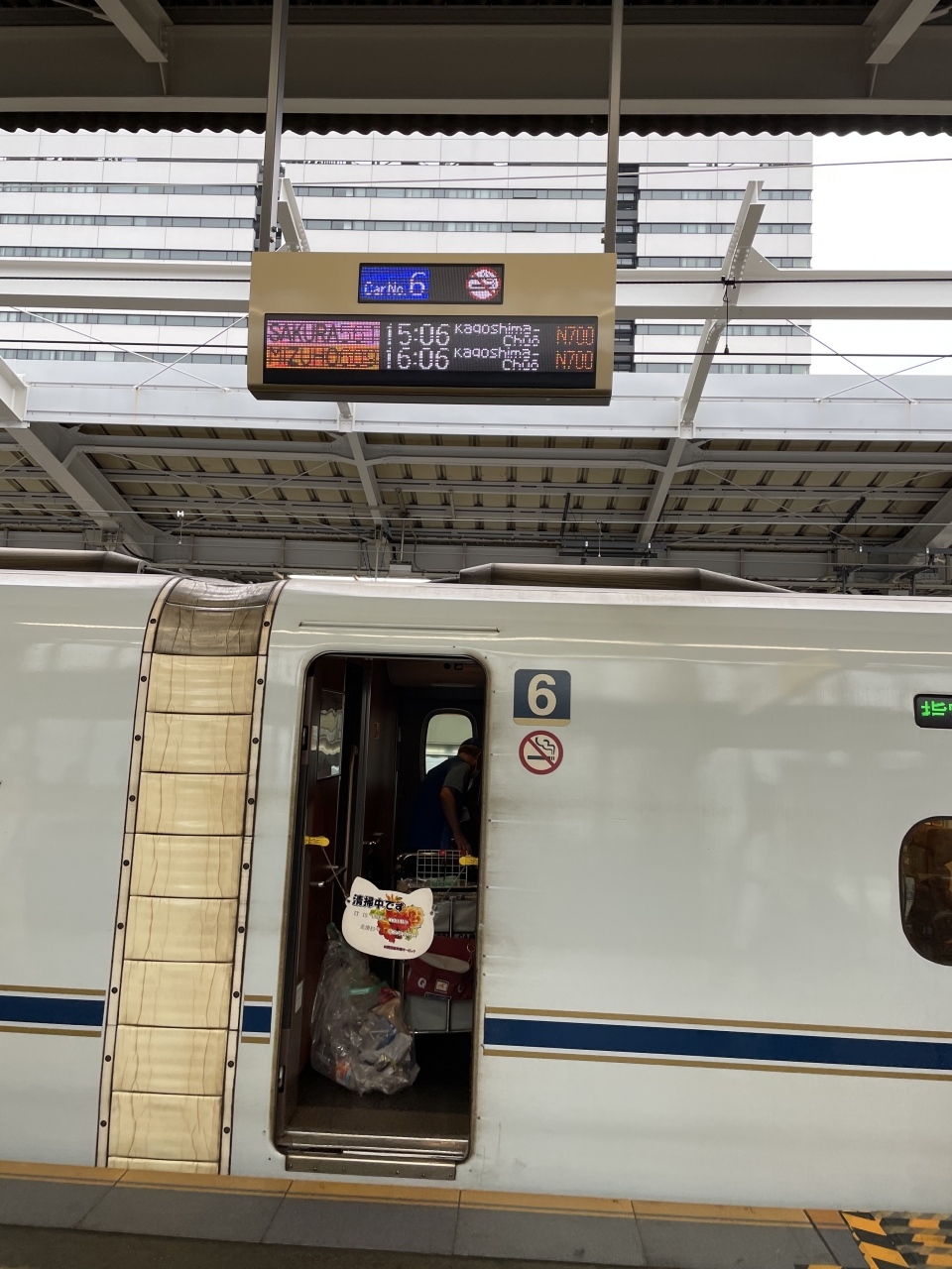 鉄道乗車記録「新大阪駅から熊本駅」乗車した列車(外観)の写真(2) by akihito22 撮影日時:2022年09月08日