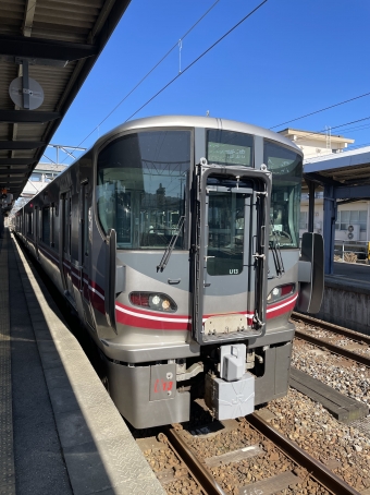七尾駅から金沢駅の乗車記録(乗りつぶし)写真