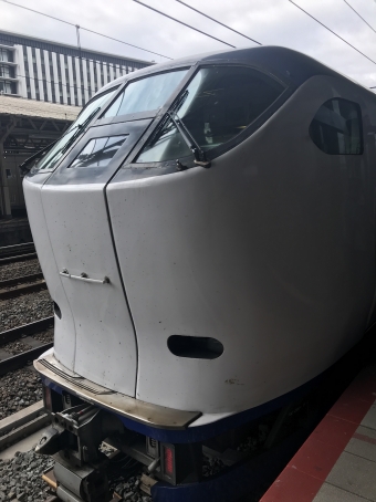 京都駅から松江駅の乗車記録(乗りつぶし)写真