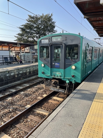 日岡駅から厄神駅の乗車記録(乗りつぶし)写真