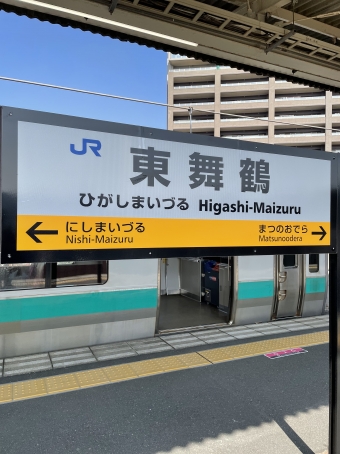 東舞鶴駅から敦賀駅の乗車記録(乗りつぶし)写真
