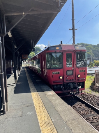 豊後竹田駅から宮地駅:鉄道乗車記録の写真