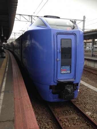 函館駅から長万部駅の乗車記録(乗りつぶし)写真