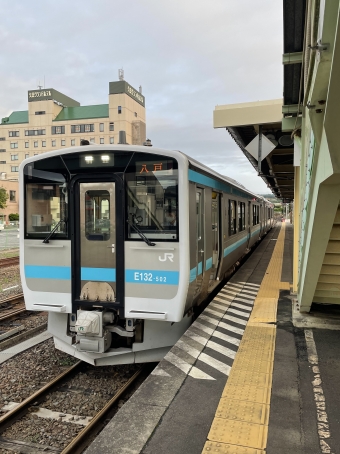 久慈駅から八戸駅:鉄道乗車記録の写真