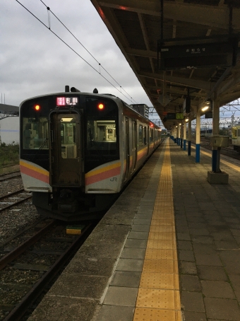 柏崎駅から吉田駅:鉄道乗車記録の写真