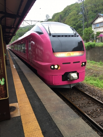 あつみ温泉駅から坂町駅の乗車記録(乗りつぶし)写真