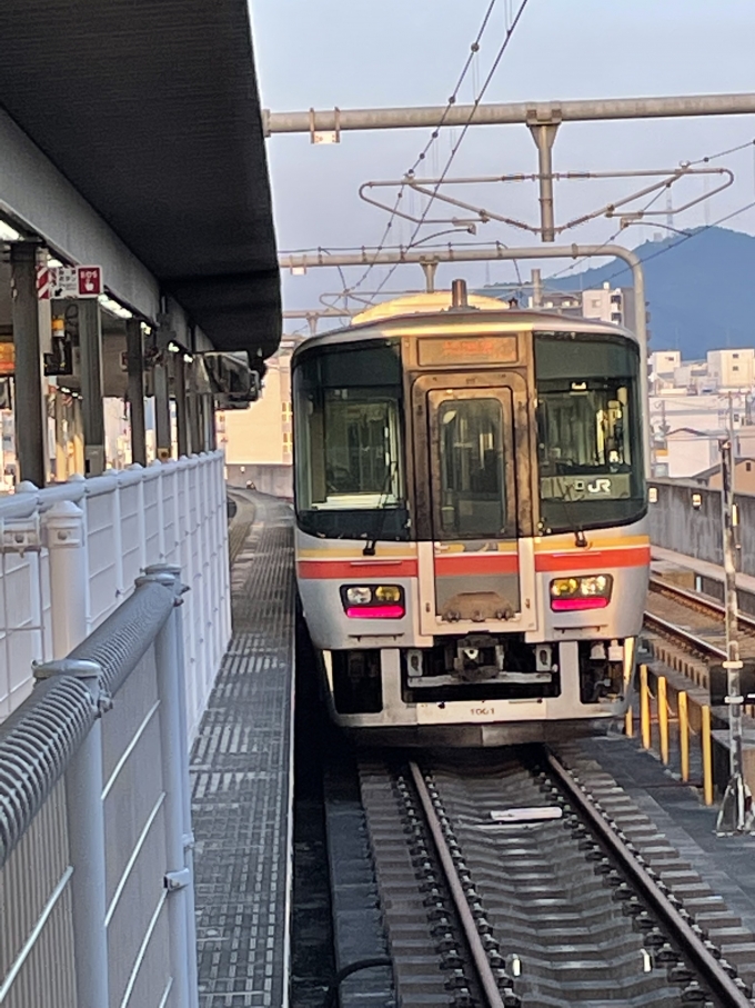 鉄道乗車記録の写真:乗車した列車(外観)(1)          「姫新線の車両がキレイで良かった。」