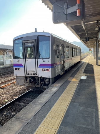 三次駅から府中駅:鉄道乗車記録の写真