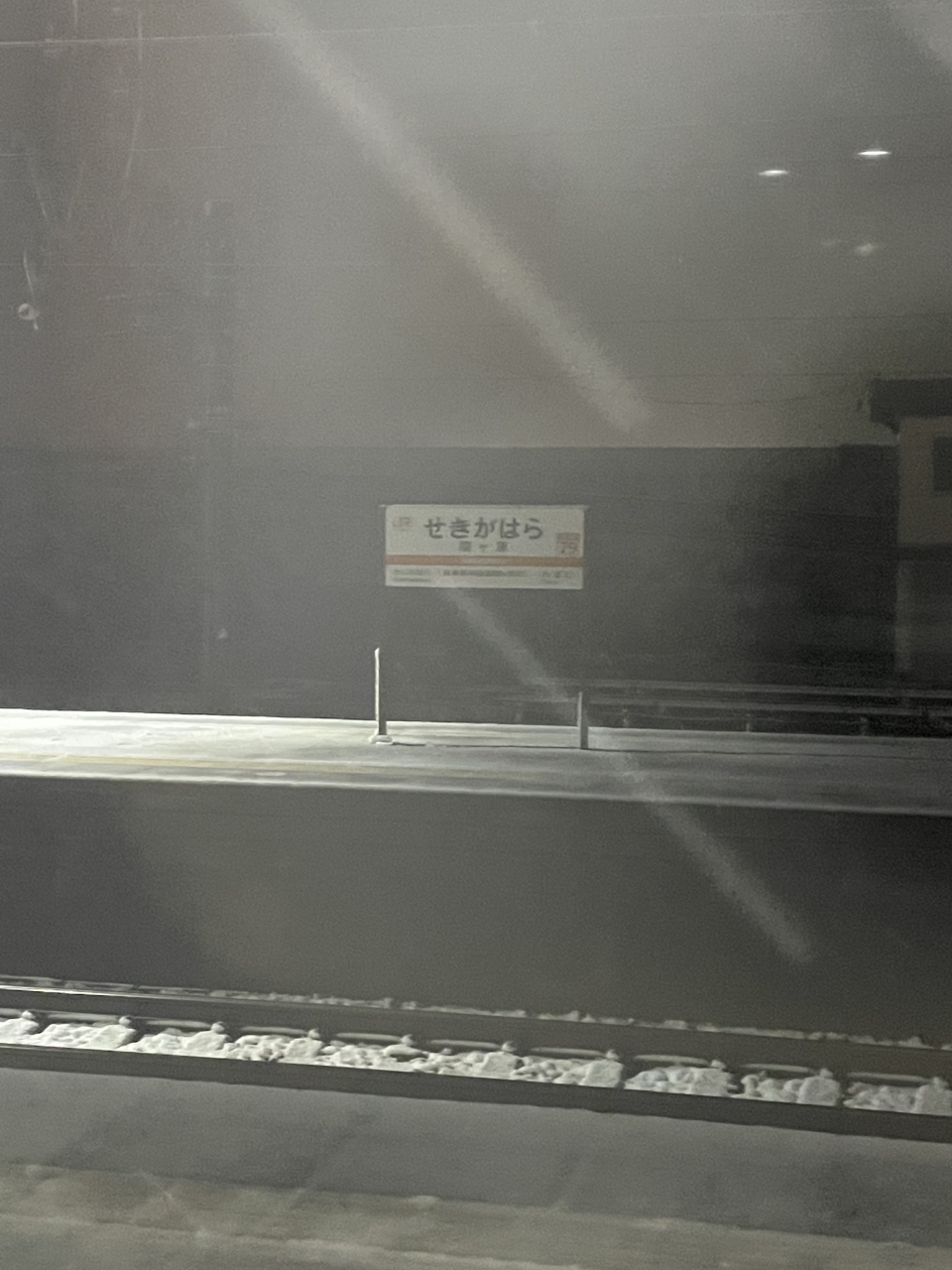 鉄道乗車記録「大垣駅から米原駅」駅名看板の写真(2) by まこりん45 撮影日時:2021年12月17日