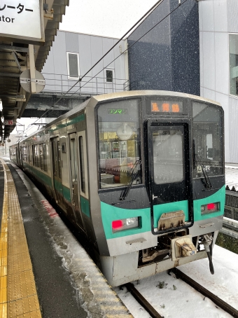 敦賀駅から東舞鶴駅の乗車記録(乗りつぶし)写真