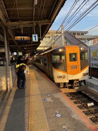 大和西大寺駅から松阪駅の乗車記録(乗りつぶし)写真