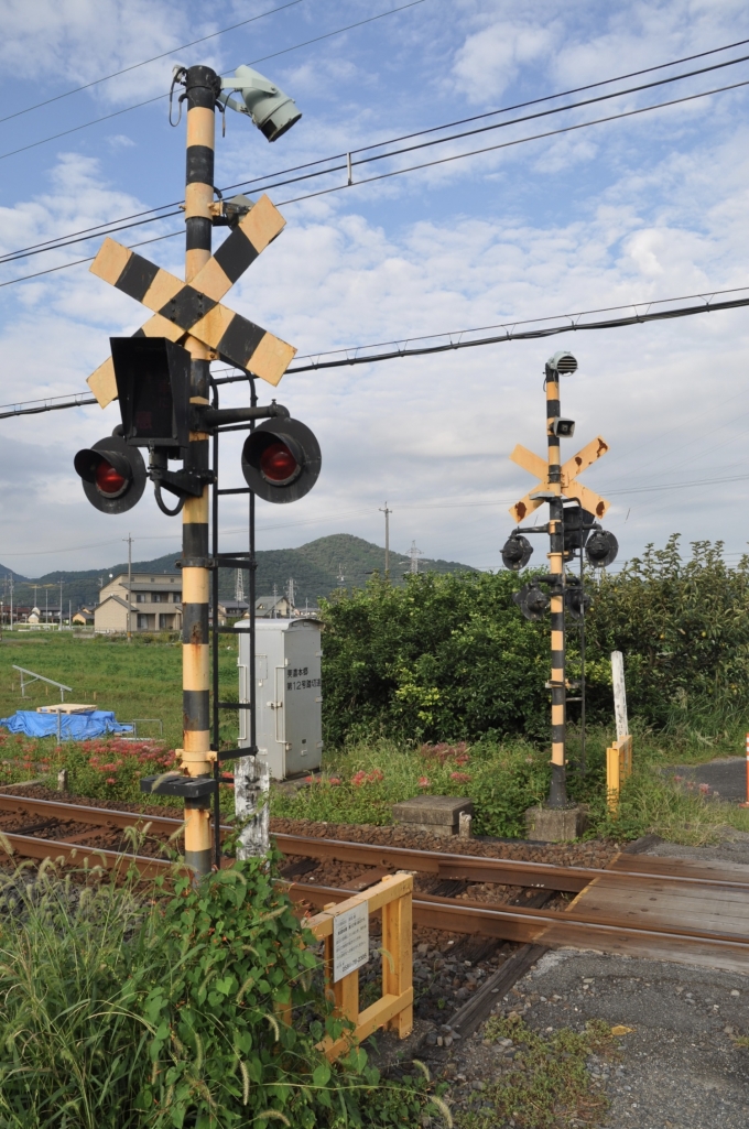 鉄道乗車記録の写真:車窓・風景(3)        「美濃本郷第12踏切」
