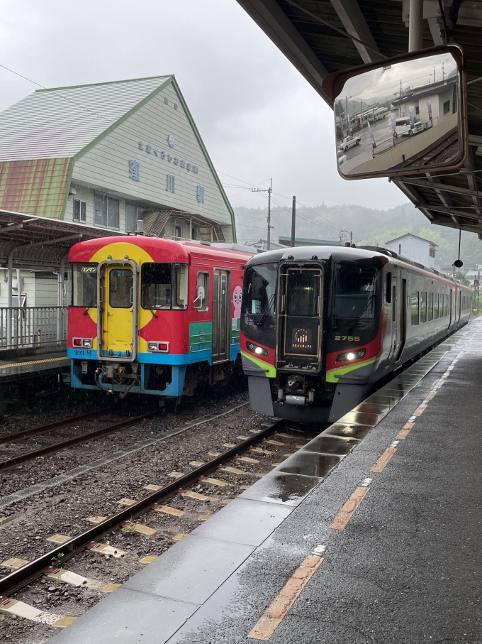 鉄道乗車記録の写真:乗車した列車(外観)(2)        「あしずり号‼️」