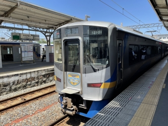 泉佐野駅から和歌山市駅の乗車記録(乗りつぶし)写真