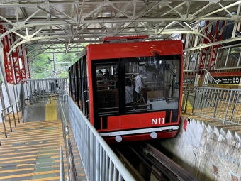 極楽橋駅から高野山駅:鉄道乗車記録の写真