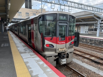 糸崎駅から岩国駅の乗車記録(乗りつぶし)写真