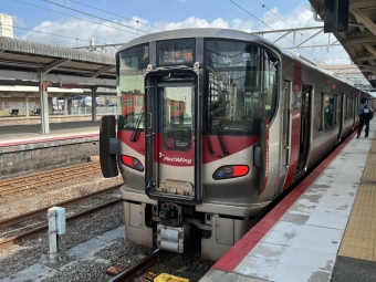 岩国駅から広島駅の乗車記録(乗りつぶし)写真