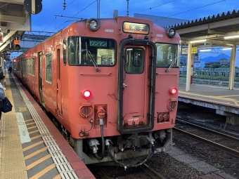 宍道駅から米子駅の乗車記録(乗りつぶし)写真