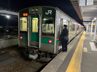 利府駅から仙台駅:鉄道乗車記録の写真