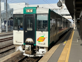 新庄駅から小牛田駅の乗車記録(乗りつぶし)写真