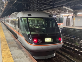 松本駅から名古屋駅の乗車記録(乗りつぶし)写真