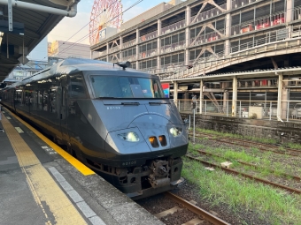 南宮崎駅から鹿児島中央駅の乗車記録(乗りつぶし)写真