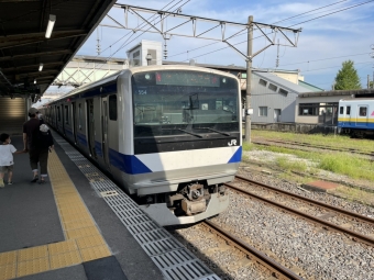 小山駅から下館駅:鉄道乗車記録の写真