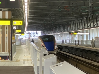 富山駅から新高岡駅の乗車記録(乗りつぶし)写真