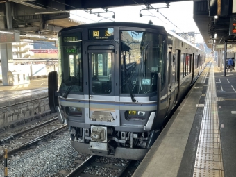 西舞鶴駅から東舞鶴駅の乗車記録(乗りつぶし)写真