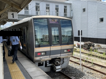 木津駅から放出駅の乗車記録(乗りつぶし)写真