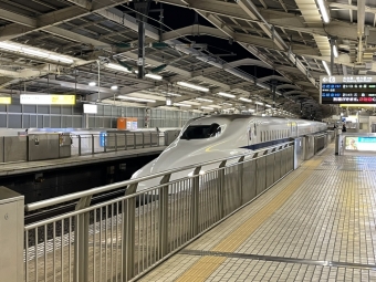 熱海駅から豊橋駅の乗車記録(乗りつぶし)写真