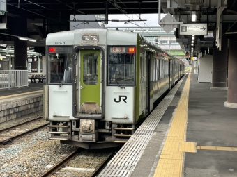 盛岡駅から釜石駅:鉄道乗車記録の写真