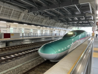 奥津軽いまべつ駅から木古内駅の乗車記録(乗りつぶし)写真