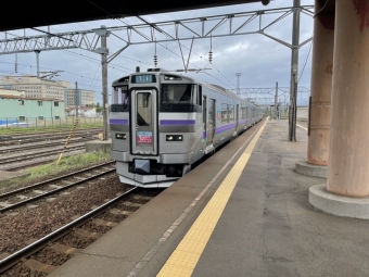 五稜郭駅から函館駅:鉄道乗車記録の写真