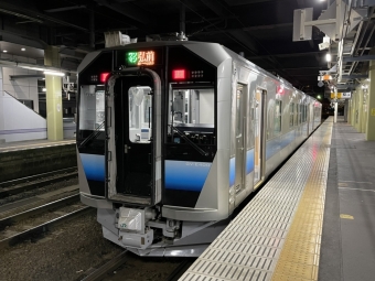 五所川原駅から弘前駅:鉄道乗車記録の写真