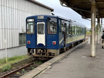 鷹巣駅から阿仁合駅の乗車記録(乗りつぶし)写真